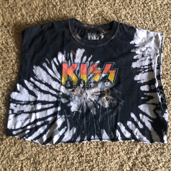 Tops - Kiss concert, T-shirt, size medium